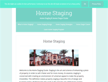 Tablet Screenshot of home-staging-home-stager.com